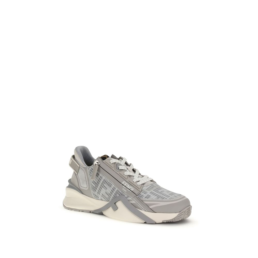 Fendi Grey Athletic Sneakers