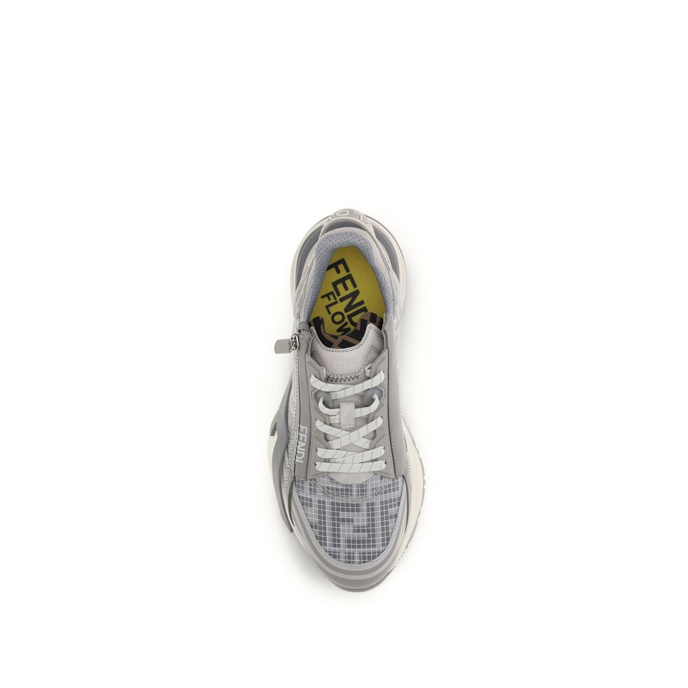 Fendi Grey Athletic Sneakers
