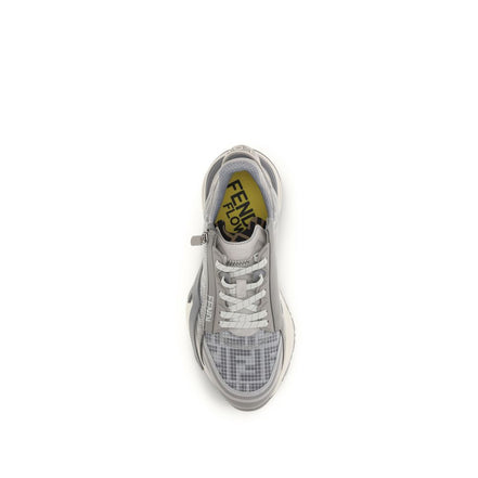 Fendi Grey Athletic Sneakers