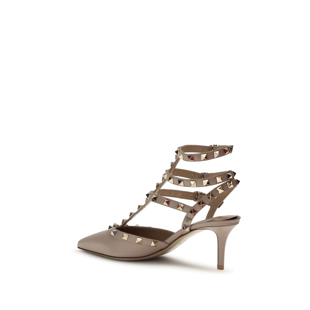 Valentino Garavani Multicolor Mid Heel Pumps
