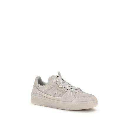 Axel Arigato Gray Calf Leather Low Top Sneakers