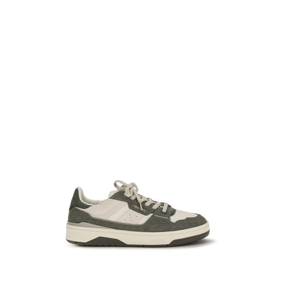 Axel Arigato Bicolor Calf Leather Low Top Sneakers