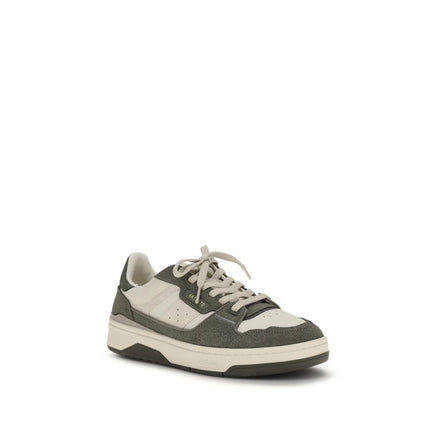 Axel Arigato Bicolor Calf Leather Low Top Sneakers