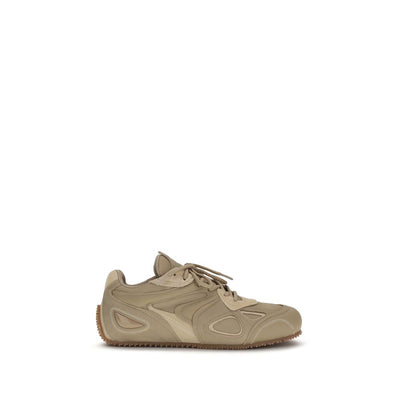 Axel Arigato Brown Calf Leather Low Top Sneakers