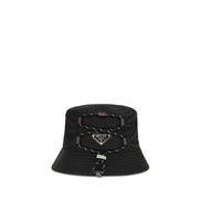 Prada Black Bucket Hat