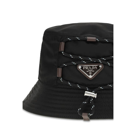 Prada Black Bucket Hat