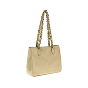Sac bandoulière Valentino Garavani doré en cuir d'agneau Ovis Aries