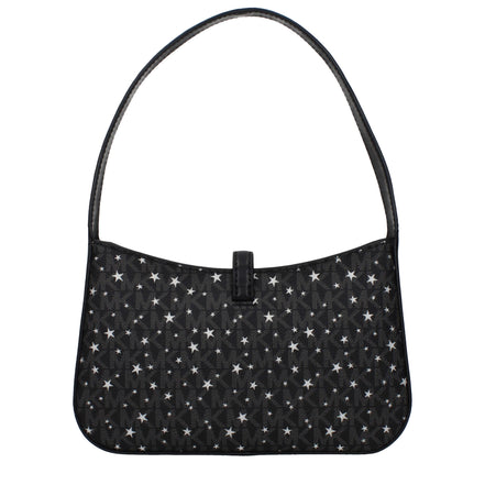 Michael Kors Black Fabric Handbag