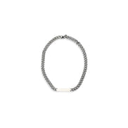 MM6 Silver Metal Necklace