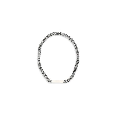 MM6 Silver Metal Necklace