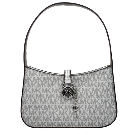 Michael Kors Grey Fabric Handbag