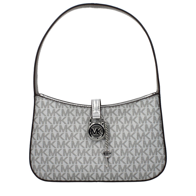 Michael Kors Grey Fabric Handbag