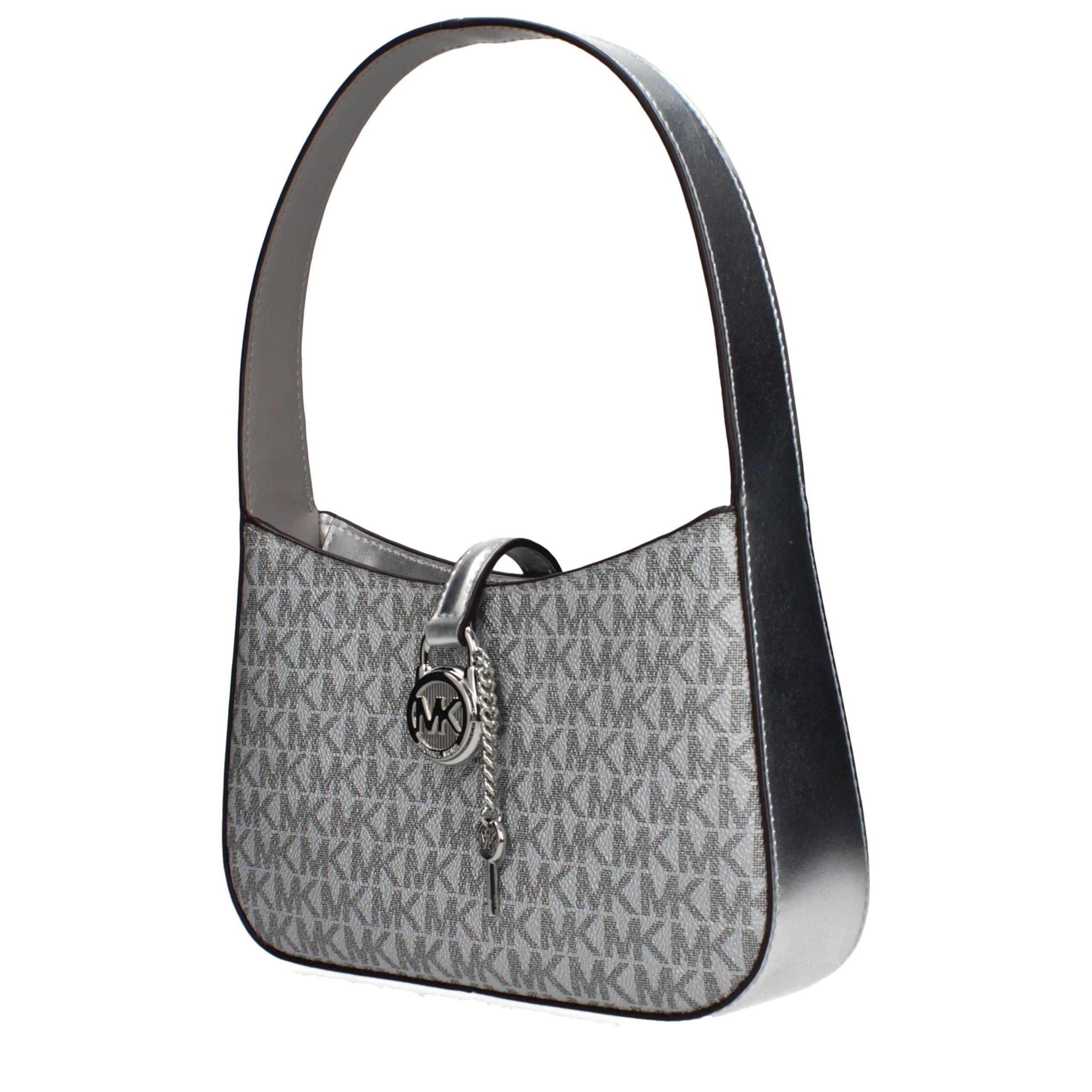 Michael Kors Grey Fabric Handbag