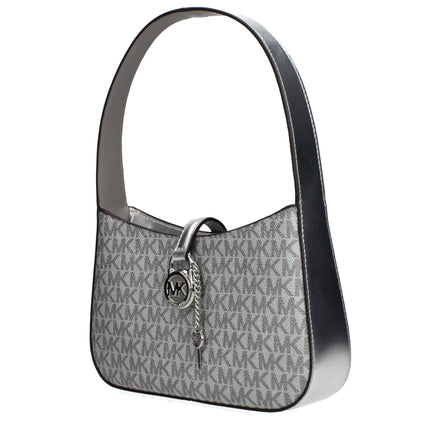 Michael Kors Grey Fabric Handbag