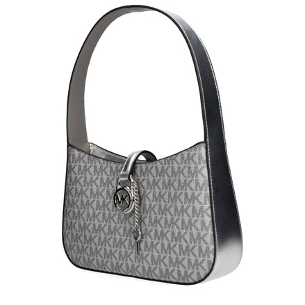 Michael Kors Grey Fabric Handbag