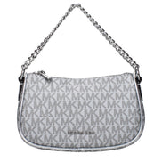 Michael Kors Grey Fabric Handbag