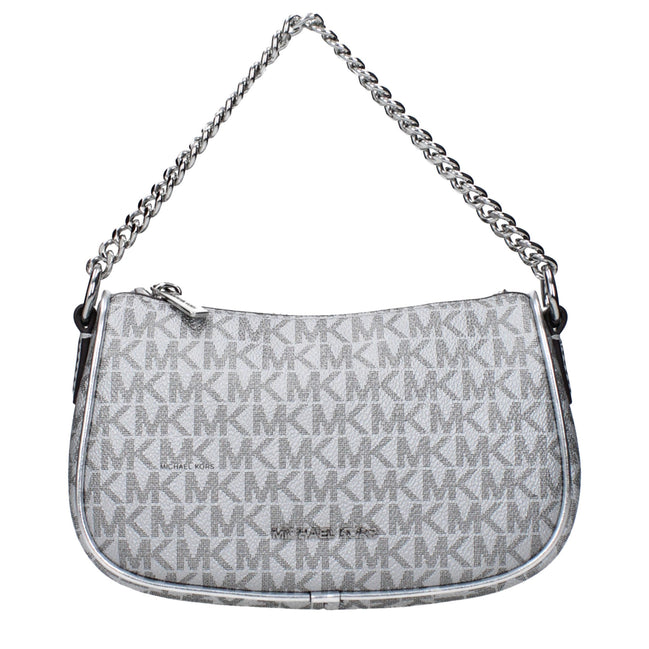 Michael Kors Grey Fabric Handbag