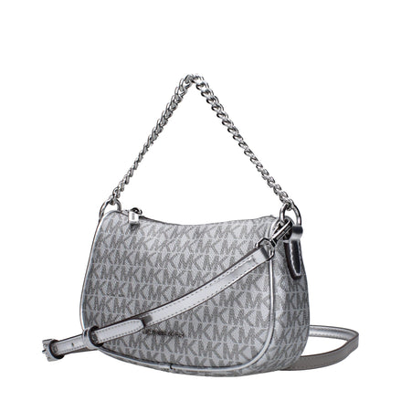 Michael Kors Grey Fabric Handbag