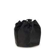 Prada Black Silk Bucket Bag