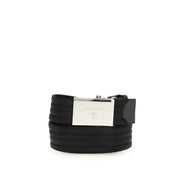 Cintura sottile in poliestere nero Prada