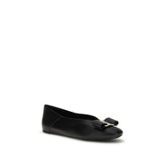 Ferragamo Black Ballet Flats
