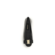 Ferragamo Black Ballet Flats