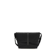 Borsa a Spalla Ferragamo in Nylon Nero