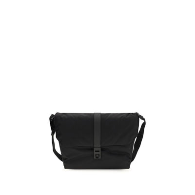 Sac bandoulière Ferragamo en nylon noir