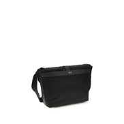 Borsa a Spalla Ferragamo in Nylon Nero