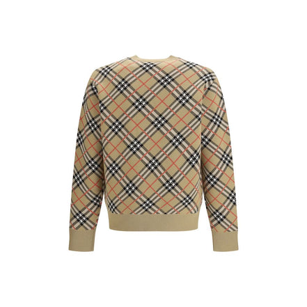Burberry Beige Cotton Sweatshirt