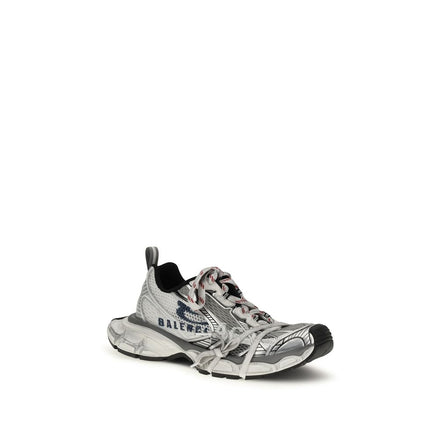 Baskets de sport Balenciaga multicolores en polyester