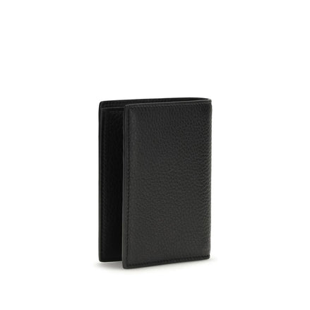 Saint Laurent Black Calf Leather Wallet