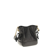 Pochette Saint Laurent noire en cuir d'agneau Ovis Aries Aries