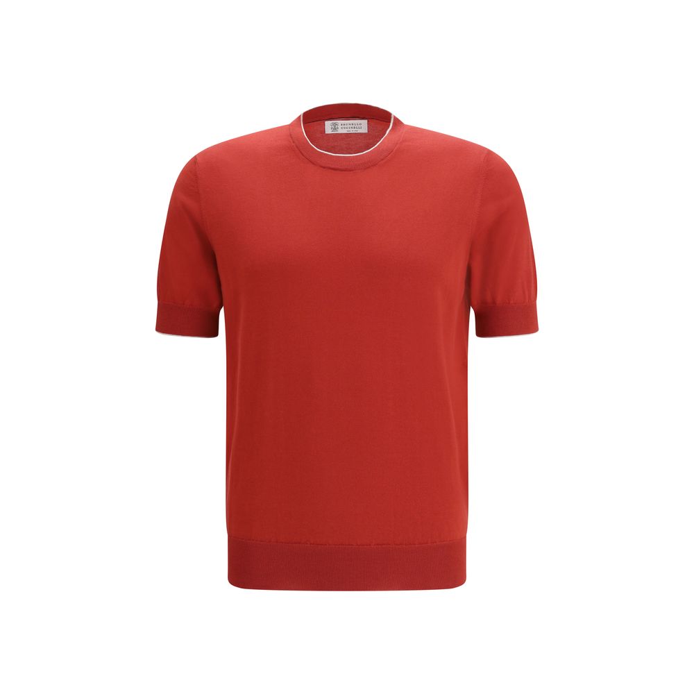 T-shirt Brunello Cucinelli in cotone multicolor