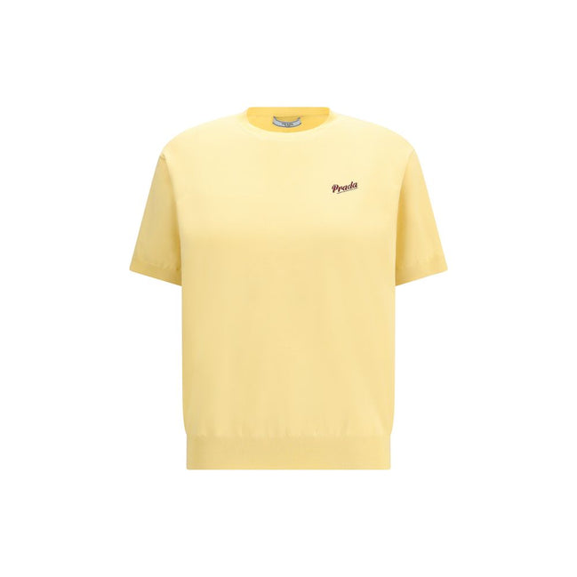 Prada Bicolor Silk Sweater