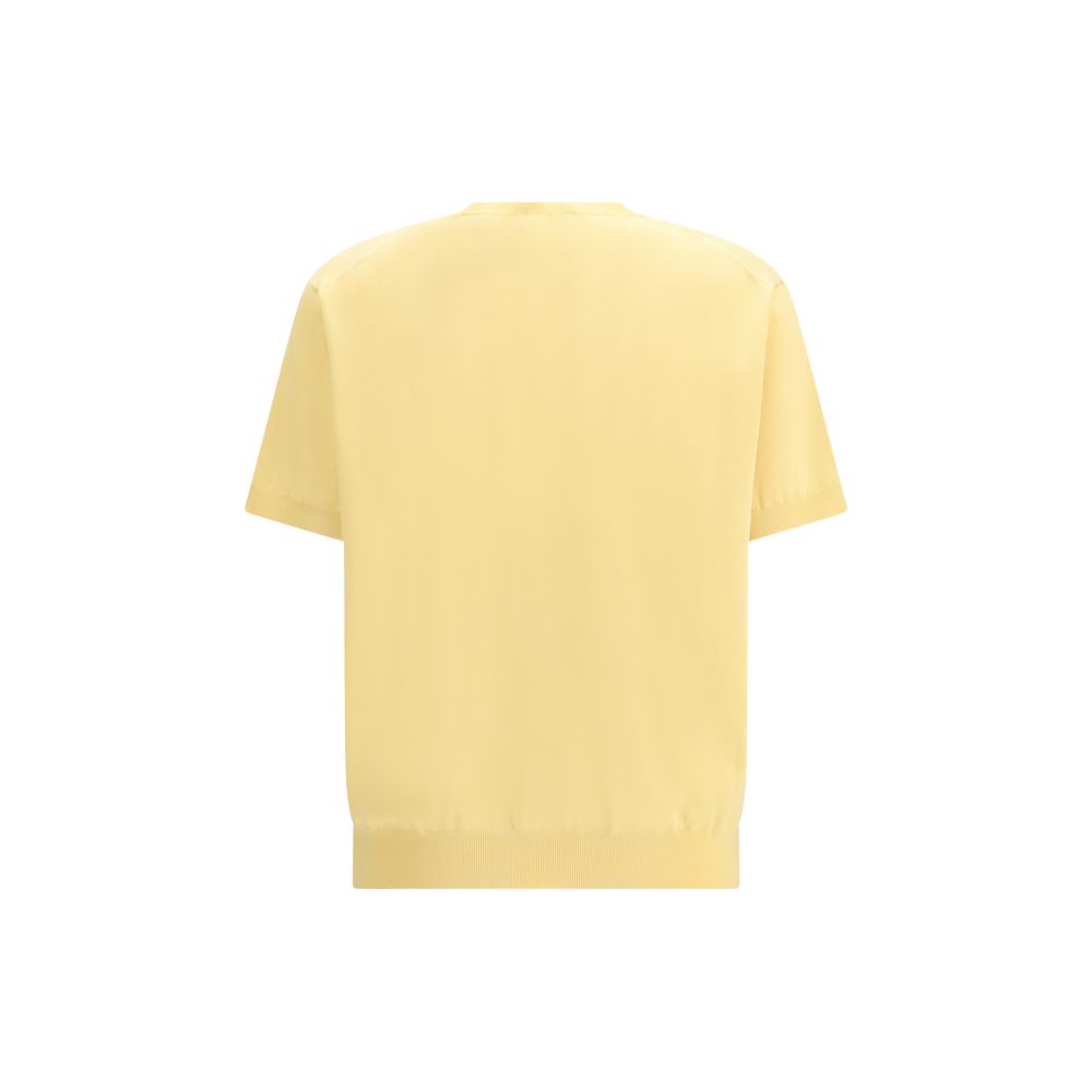 Prada Bicolor Silk Sweater