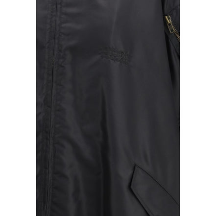 MM6 Black Polyamide Cloacks