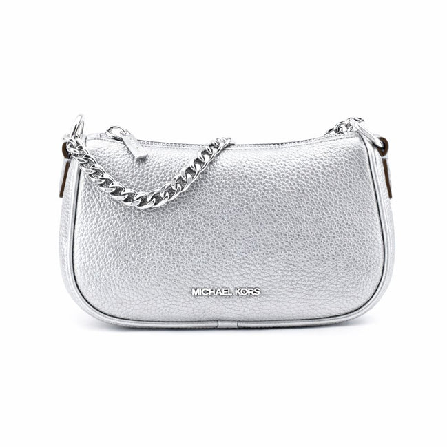 Borsa a tracolla Michael Kors in pelle grigia