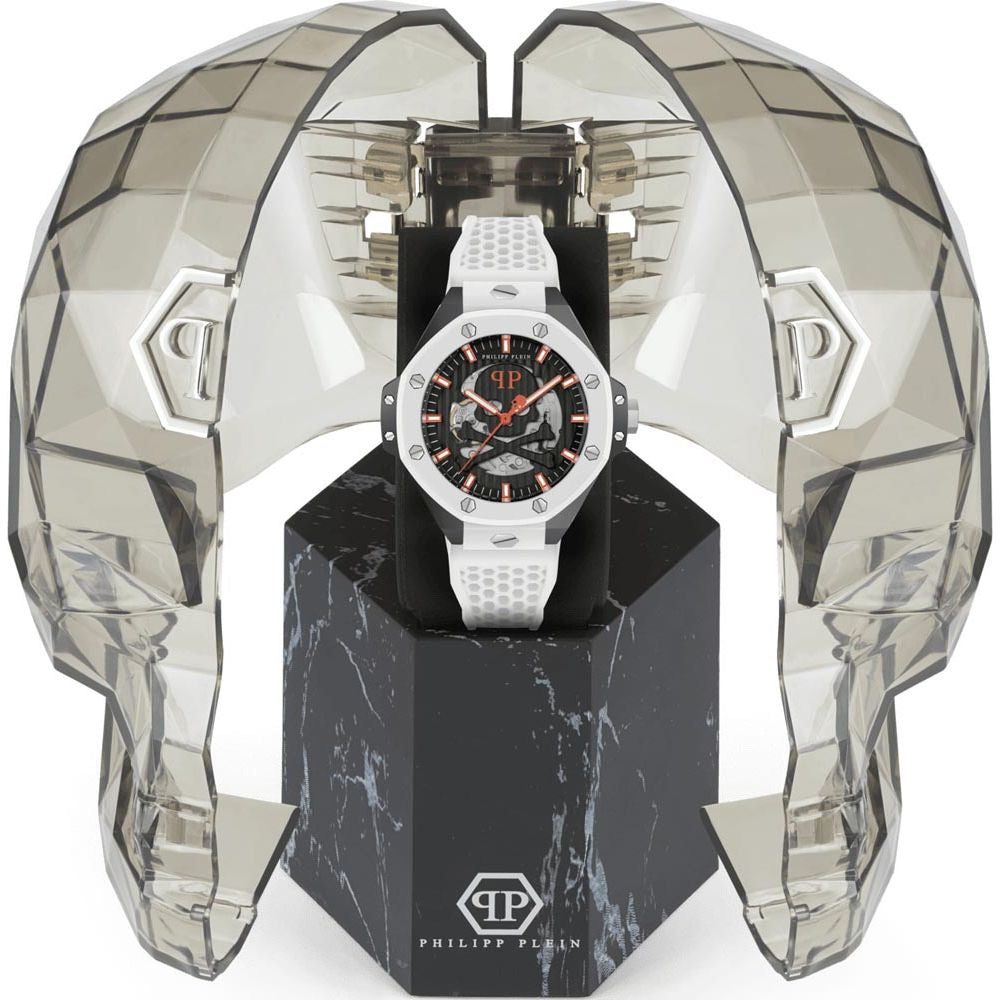 Orologio sportivo in sintetico bianco Philipp Plein
