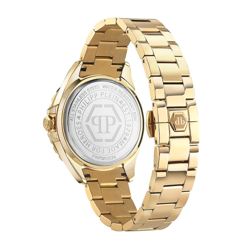 Montre Philipp Plein en acier inoxydable doré