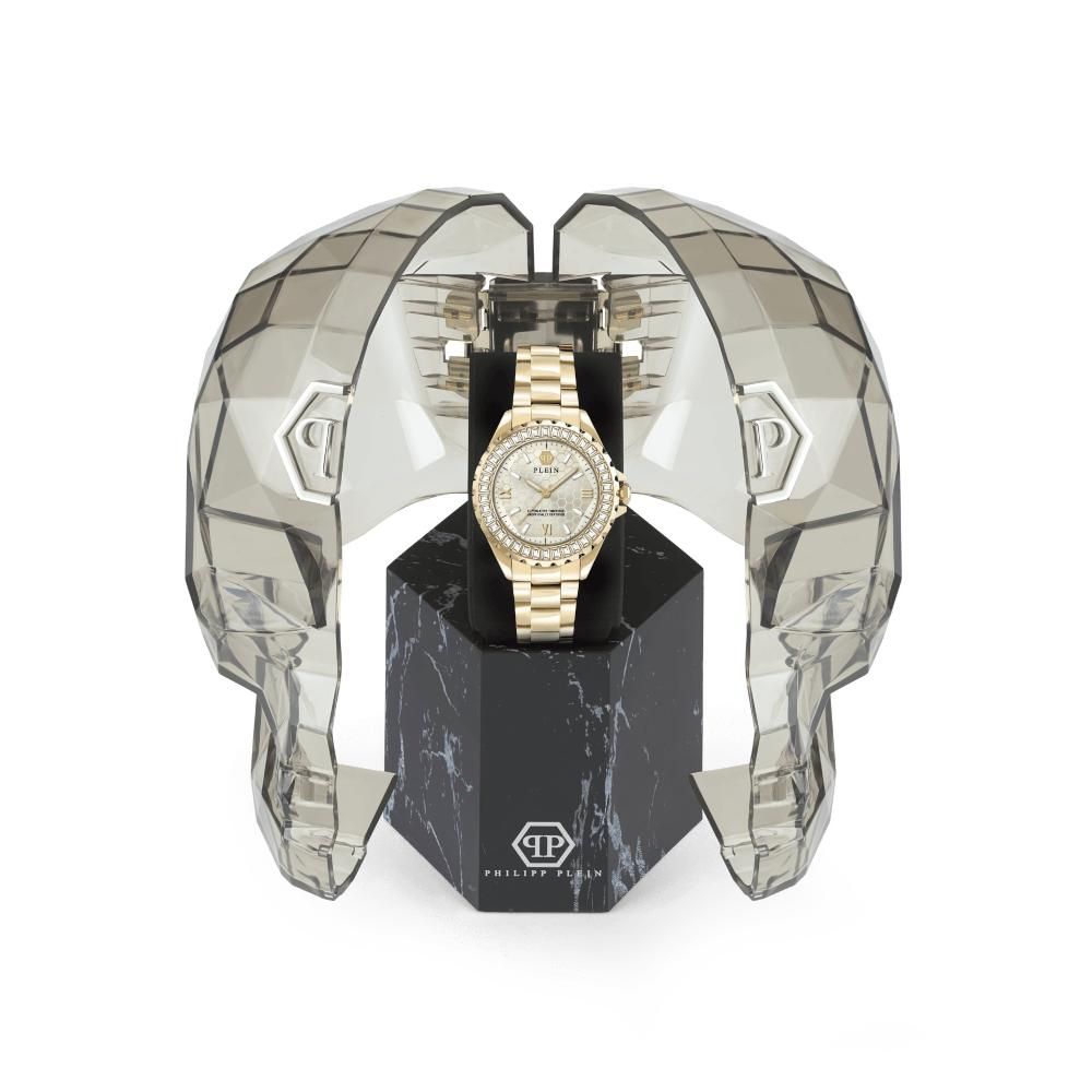 Montre Philipp Plein en acier inoxydable doré