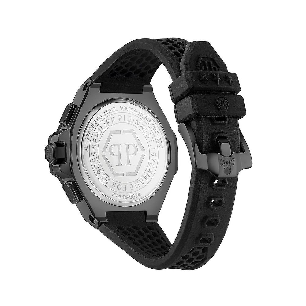 Montre de sport Philipp Plein noire en synthétique