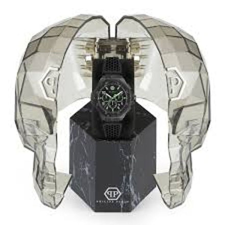 Montre de sport Philipp Plein noire en synthétique