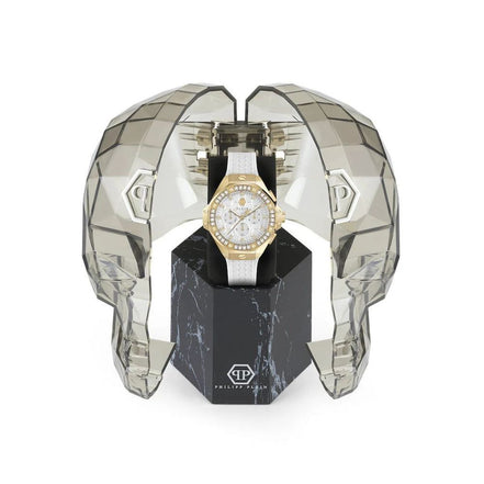 Orologio da Donna Philipp Plein Bianco in Materiale Sintetico
