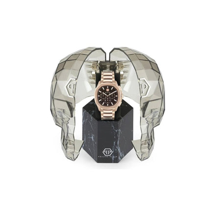 Montre habillée multicolore en acier inoxydable Philipp Plein