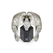 Montre habillée en acier inoxydable gris Philipp Plein