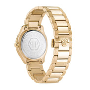 Philipp Plein Gold Stainless Steel Dress Watch