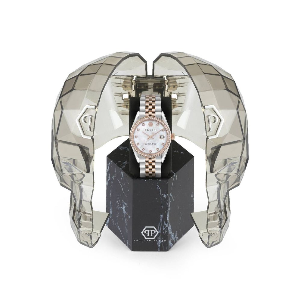 Montre habillée multicolore en acier inoxydable Philipp Plein