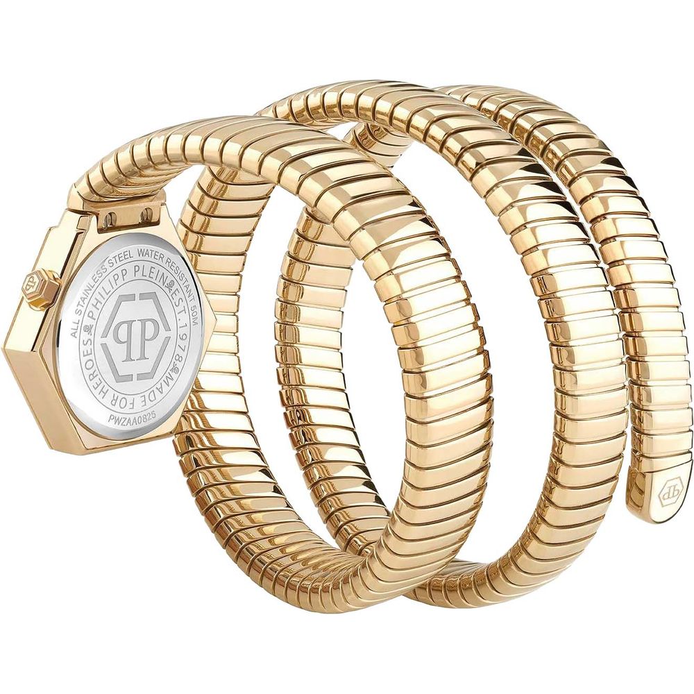 Orologio da donna Philipp Plein in acciaio inossidabile dorato