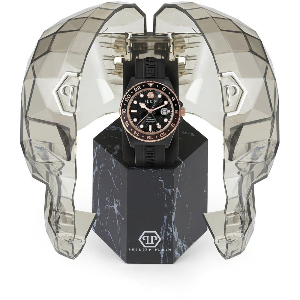 Montre de sport Philipp Plein noire en synthétique